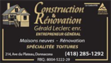 Rénovation Gérald Leclerc, Donnacona